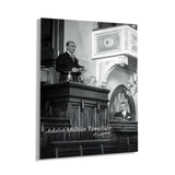 Atatürk Portre Cam Tablo - Modern ve Şık Duvar Dekoru - ATA112