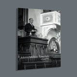 Atatürk Portre Cam Tablo - Modern ve Şık Duvar Dekoru - ATA112