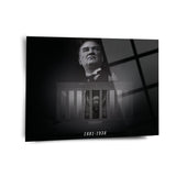 Atatürk Portre Cam Tablo - ATA111
