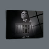 Atatürk Portre Cam Tablo - ATA111
